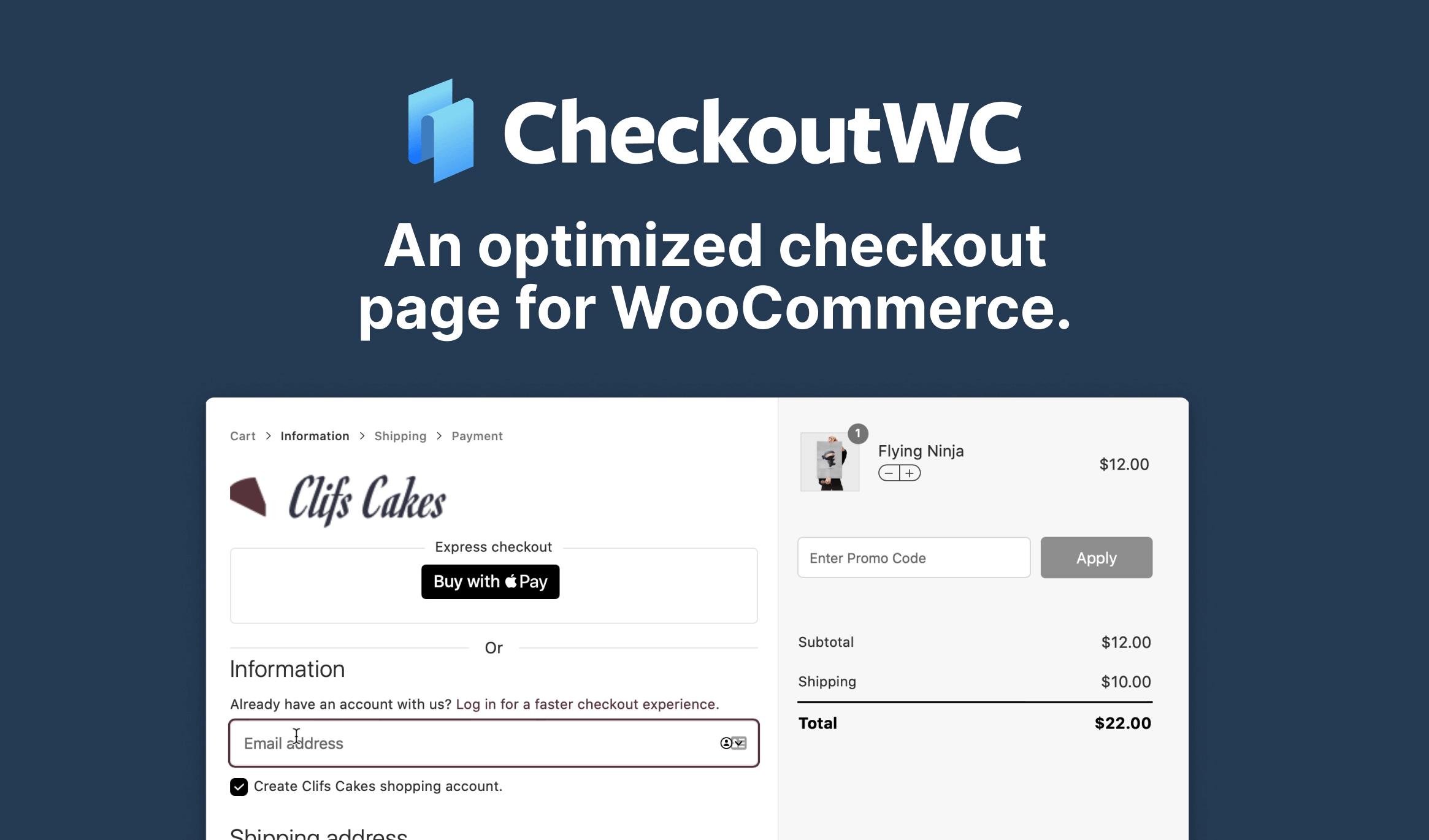 checkoutwc optimized checkout page