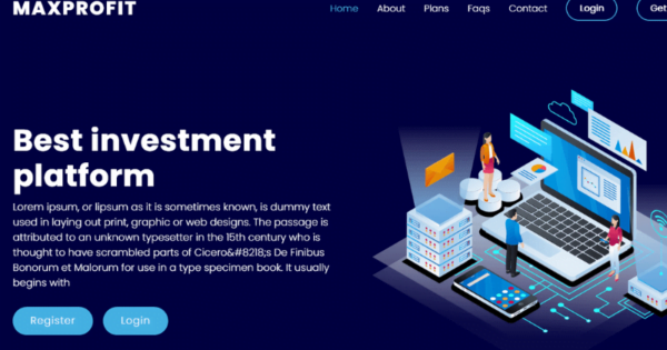 Max Profit Online Multipurpose Investment Platform