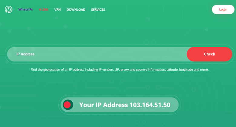 WhatsIPs IP Address Lookup