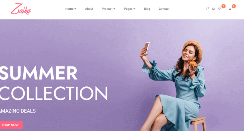 Zaika CMS Laravel eCommerce Shopping Platform